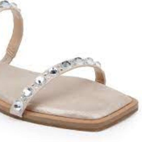 JEWEL BADGLEY MISCHKA HONESTY SANDALS SIZE 5.5 ROSEGOLD BRAND NEW WITH BOX - Picture 10 of 10